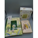 Winnie the Pooh Books and the Peter Rabbit library