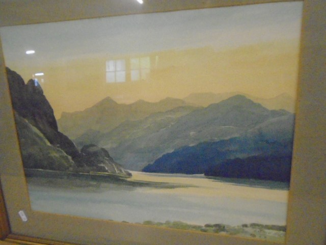 2 E Greig Hall watercolours of the Lake District - Image 5 of 6