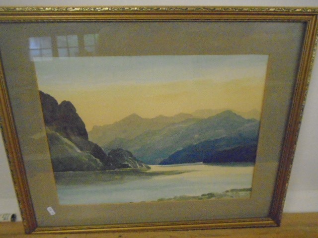 2 E Greig Hall watercolours of the Lake District - Image 4 of 6