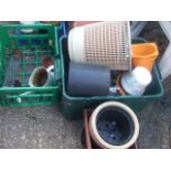 Assorted Garden Pots etc