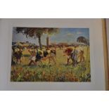 Book - The Country Scene published 1937 pictures by Edward Seago