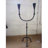 Wrought Iron Candlestick