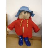 Gabrielle designs Paddington Bear, c 1972