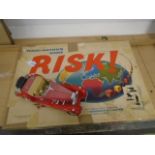Vintage Risk board game from John Waddington Limited plus Burago Mercedes Benz 500k roadster (