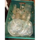 Box assorted glassware