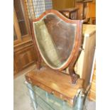 Antique Dressing Table Swing Mirror with 3 Drawers