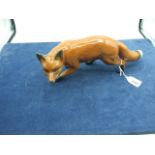 Beswick Style Fox 12 inches long