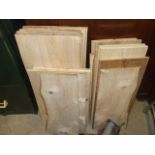 Approx 20 Oak Boards largest 12 x 28 inches