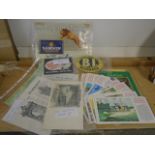 Collection of ephemera to incl 100 years of Great British Achievements (Typhoo Tea), advertising