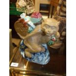 Oriental Monkey 11 inches tall