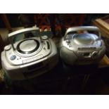 Goodmans CD Radio with remote and Pacific CD Radio