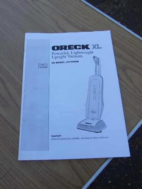 Oreck XL ( house clearance ) - Image 2 of 2