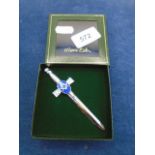 Masonic kilt pin