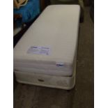 Electric Single Bed with cordless remote and headboard