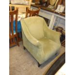 Modern Green Armchair