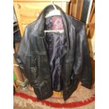 Leather Coat size XL