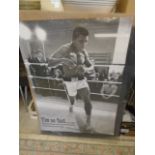 Large poster of Muhammed Ali
