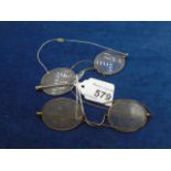 2 pairs of Victorian/Edwardian glasses