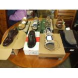 8 Pairs Assorted Gents Shoes 44/45 & 10 ( mostly new some lightly worn )