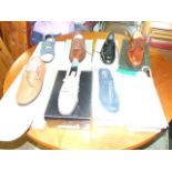 8 Assorted Pairs of Footwear 9 / 10 / 42 ( mostly new some lightly worn )
