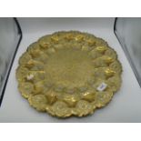 Brass wall plaque/tray