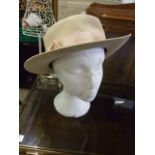 Graham Smith Kangol Hat & polystyrene head