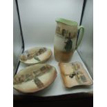 Royal Doulton Dickens Ware ( some pieces A/F )