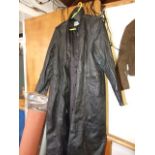 Rhythm Long Leather Coat size 44