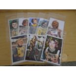 Quantity of Kings Lynn Speedway 1970's rider cards (8) incl Michael Lee, Terry Betts, Malcolm