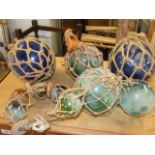 Assorted Glass Fishing Net Floats