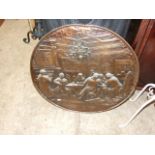 Copper Wall Plaque 25 inches wide
