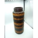 Brown West German Vase 289-41 16 inches tall