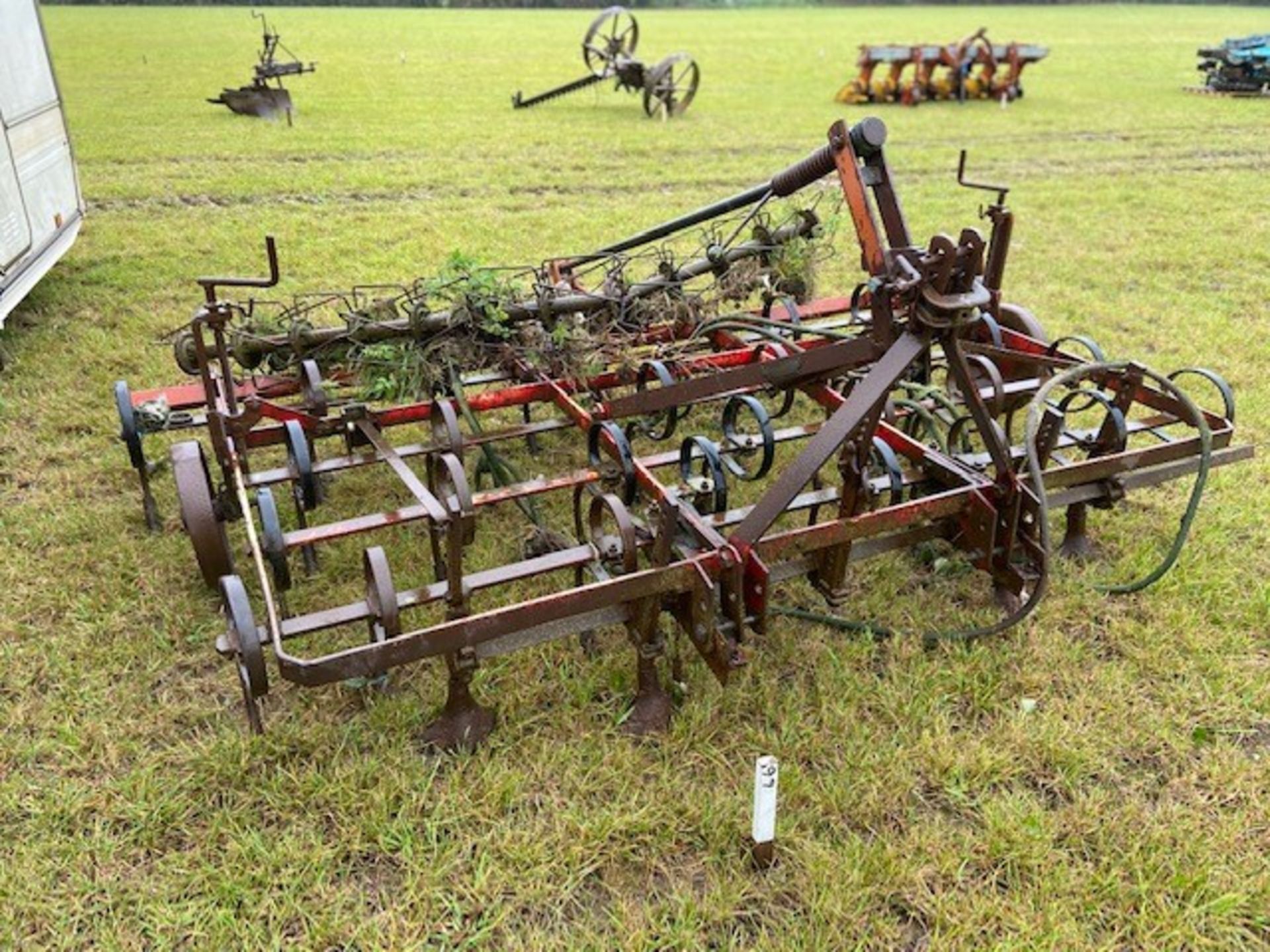 Spring tined cultivator