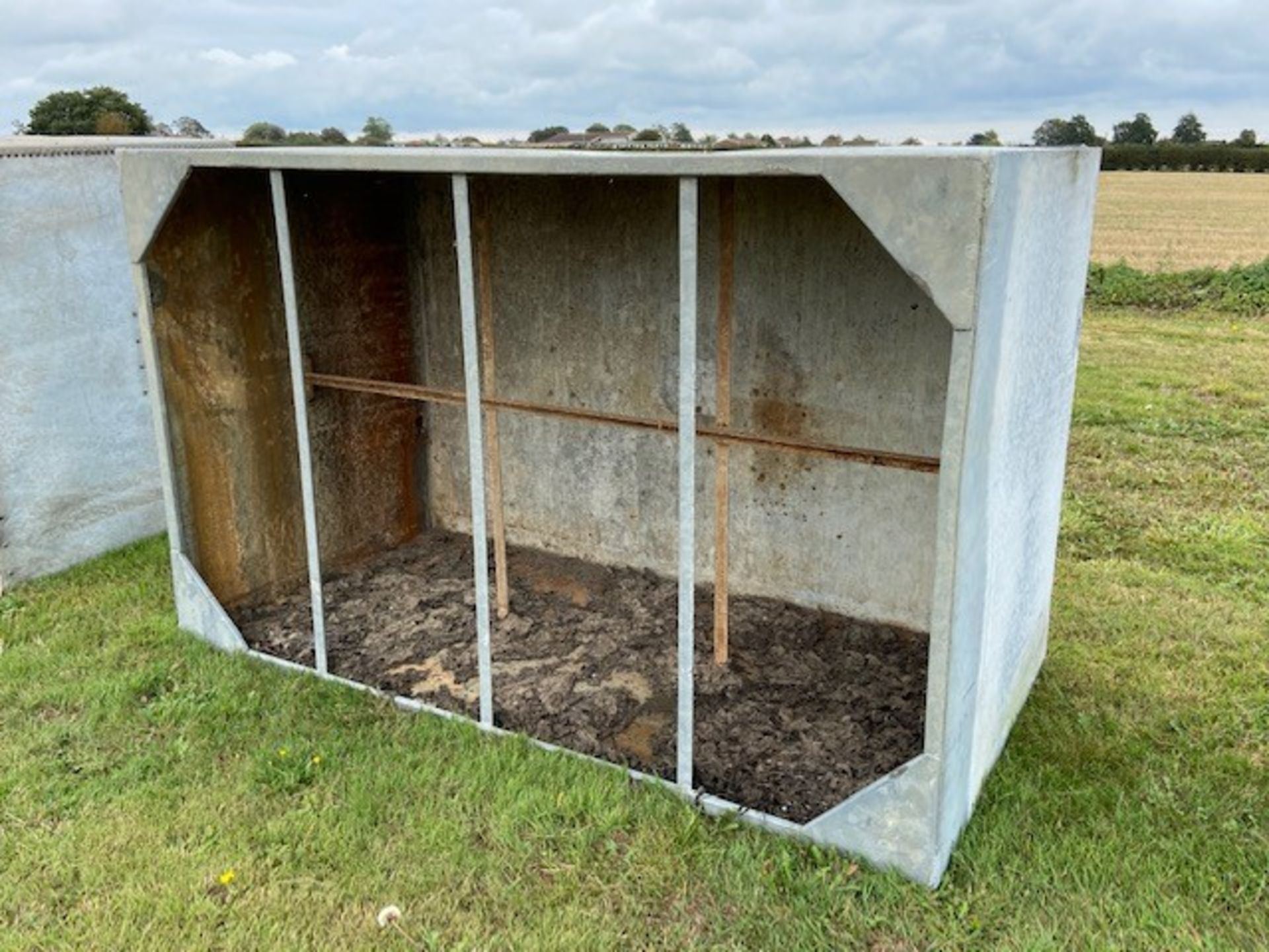 galvanised water tank