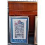 Pair of Gaudi Prints Casa Batllo and Sagrada Familia