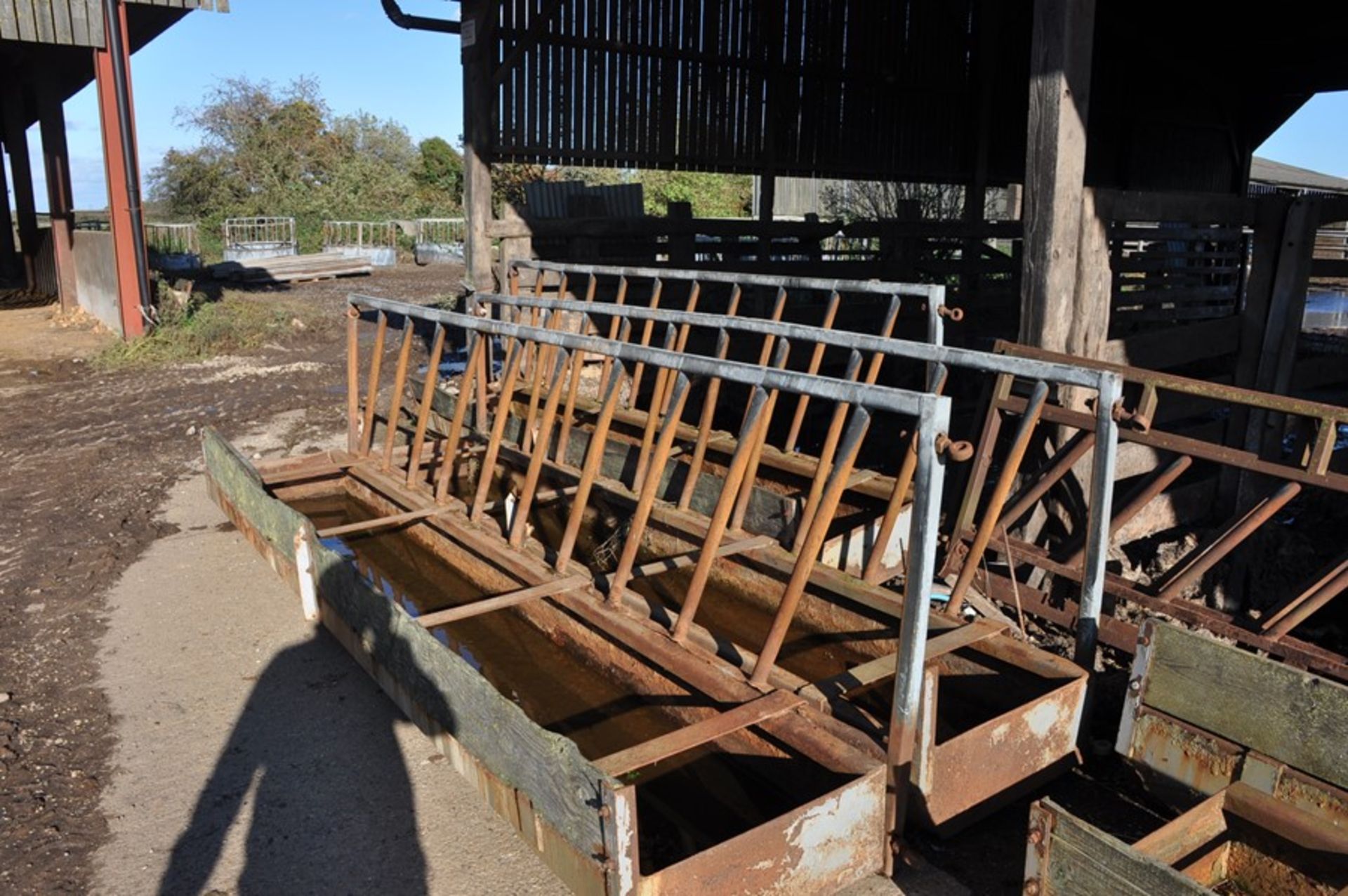 20ft Abel made feed trough