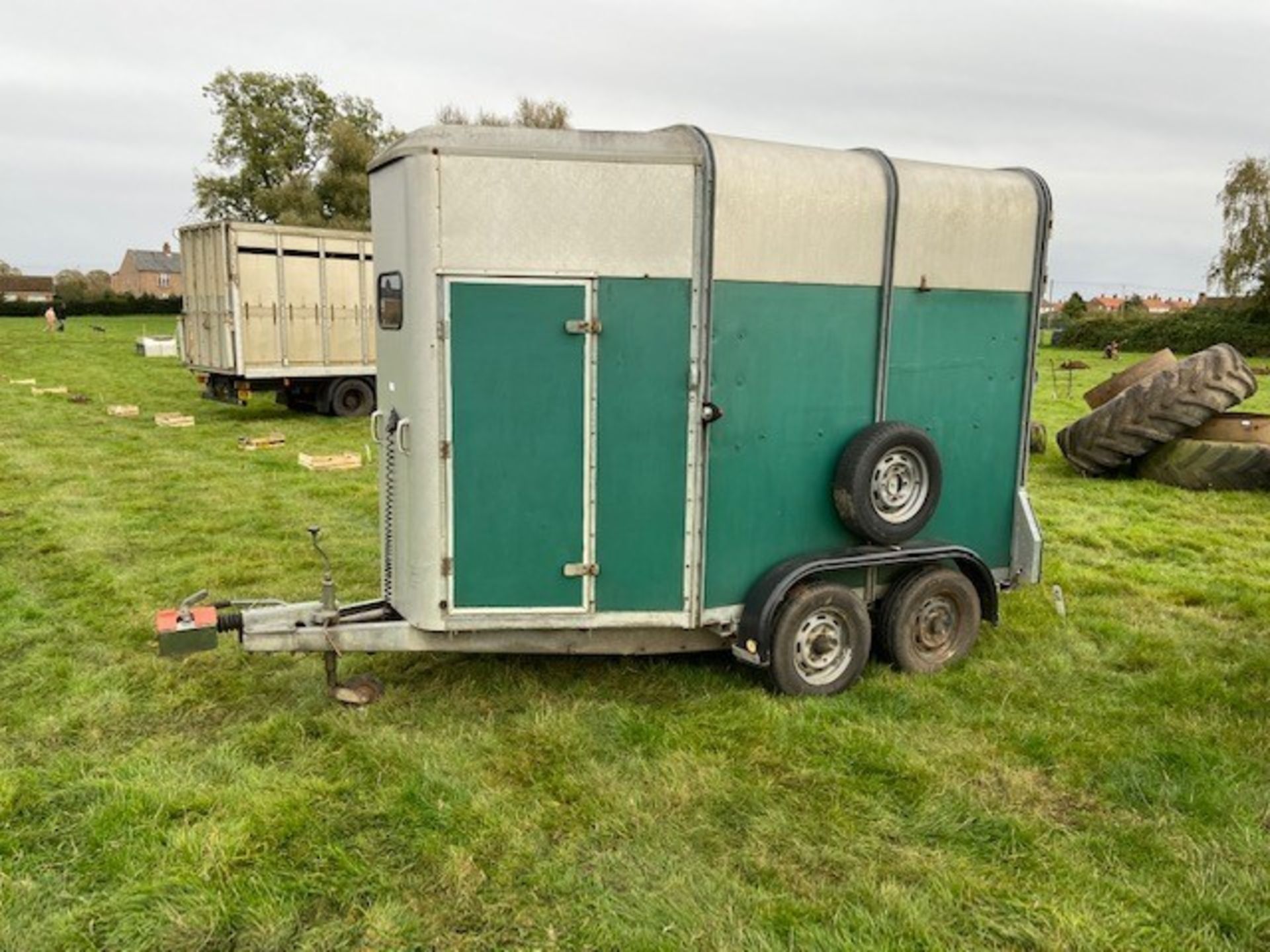 Ifor Williams twin axle horse trailer