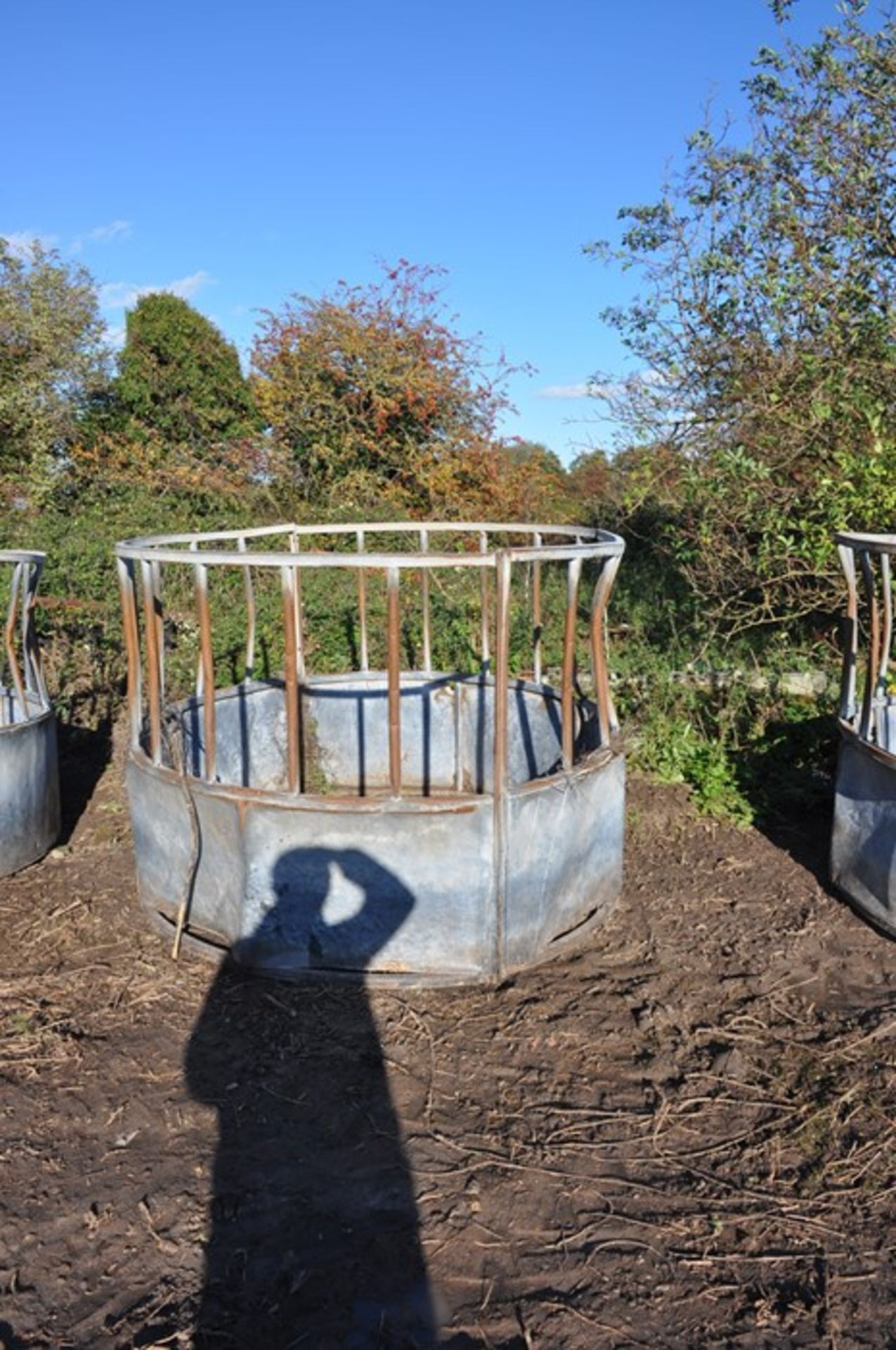 Galvanised Cattle Feed ring
