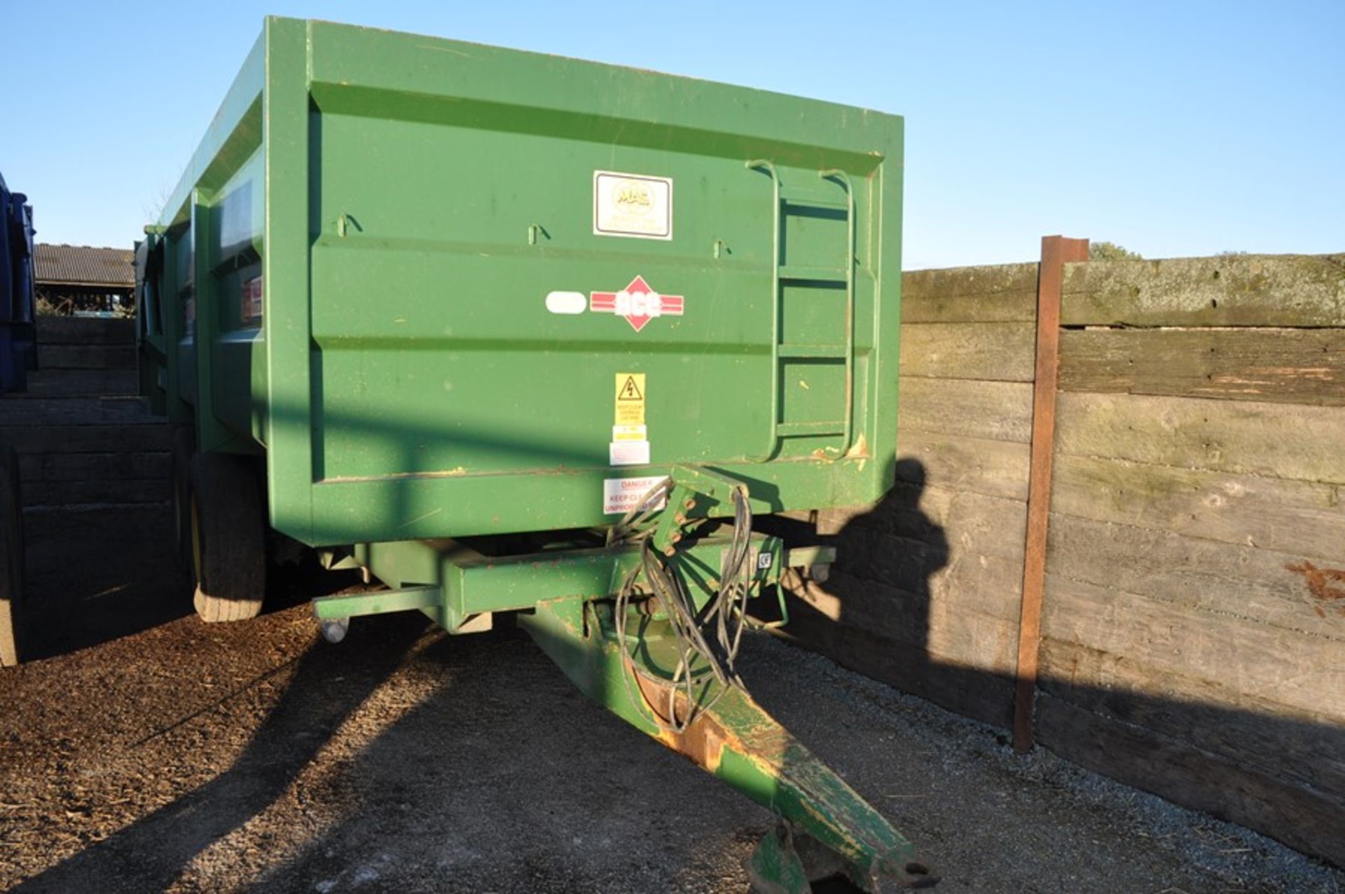 14t Marston grain trailer