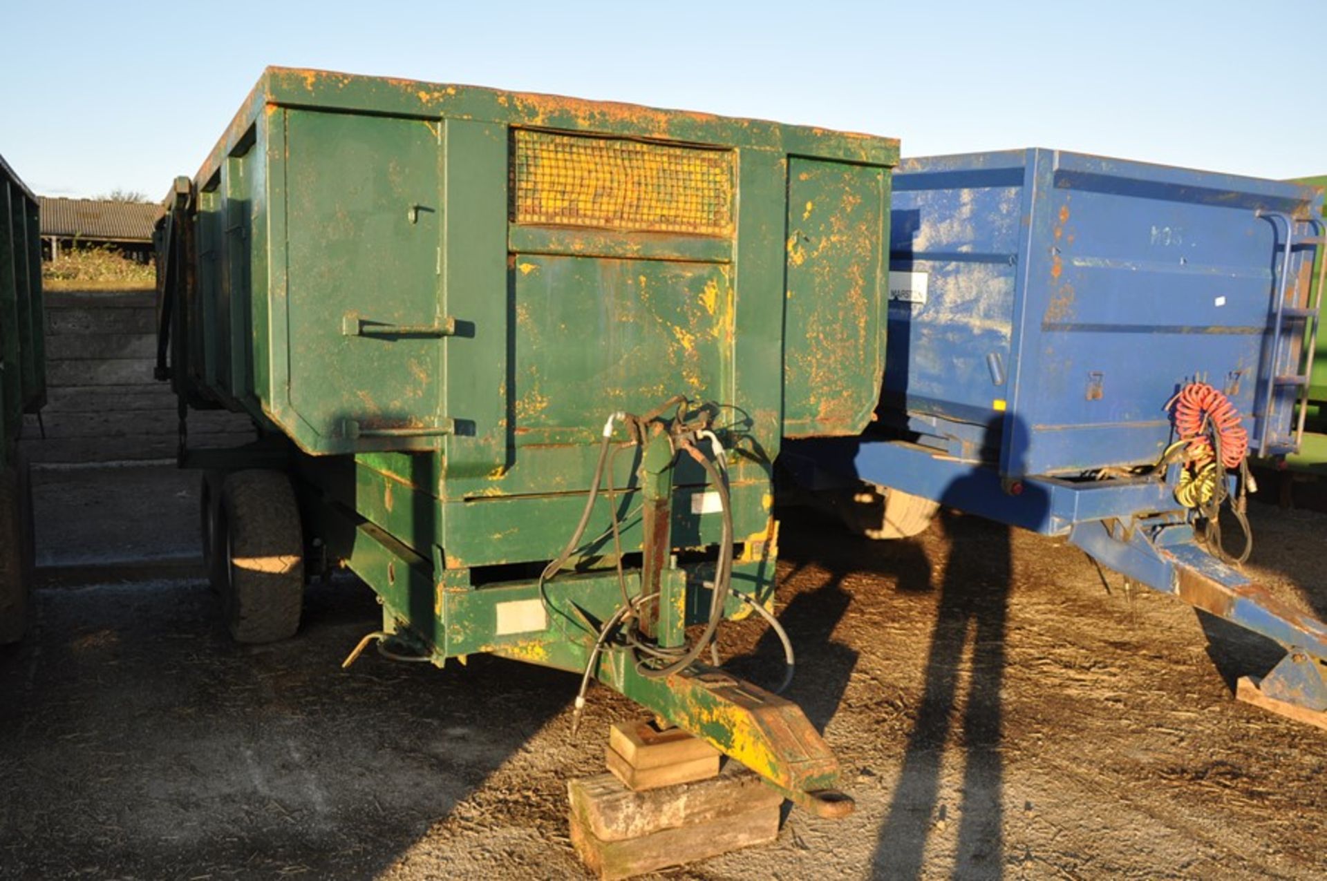 8ton high tipping trailer