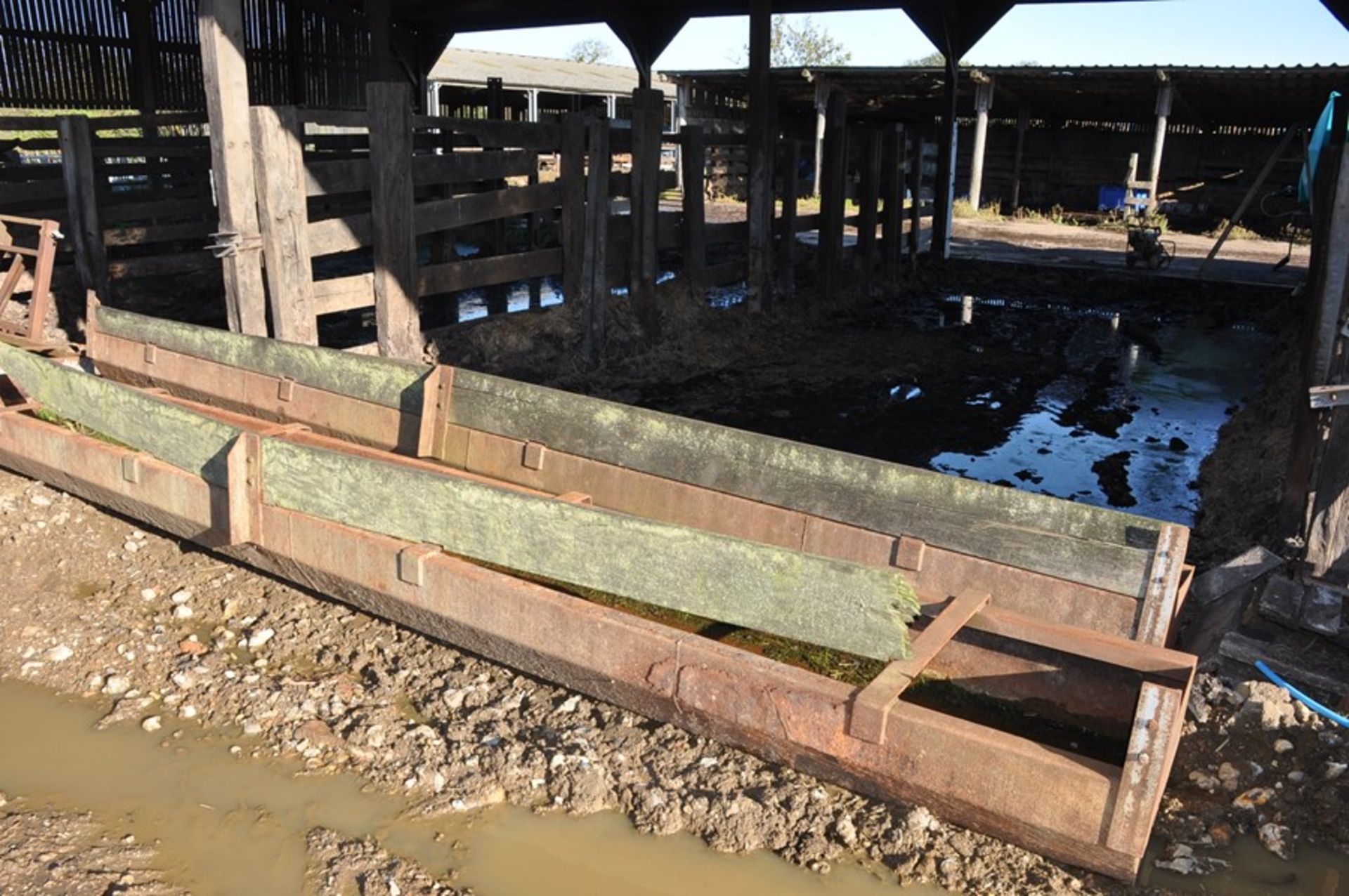 20ft Abel made feed trough