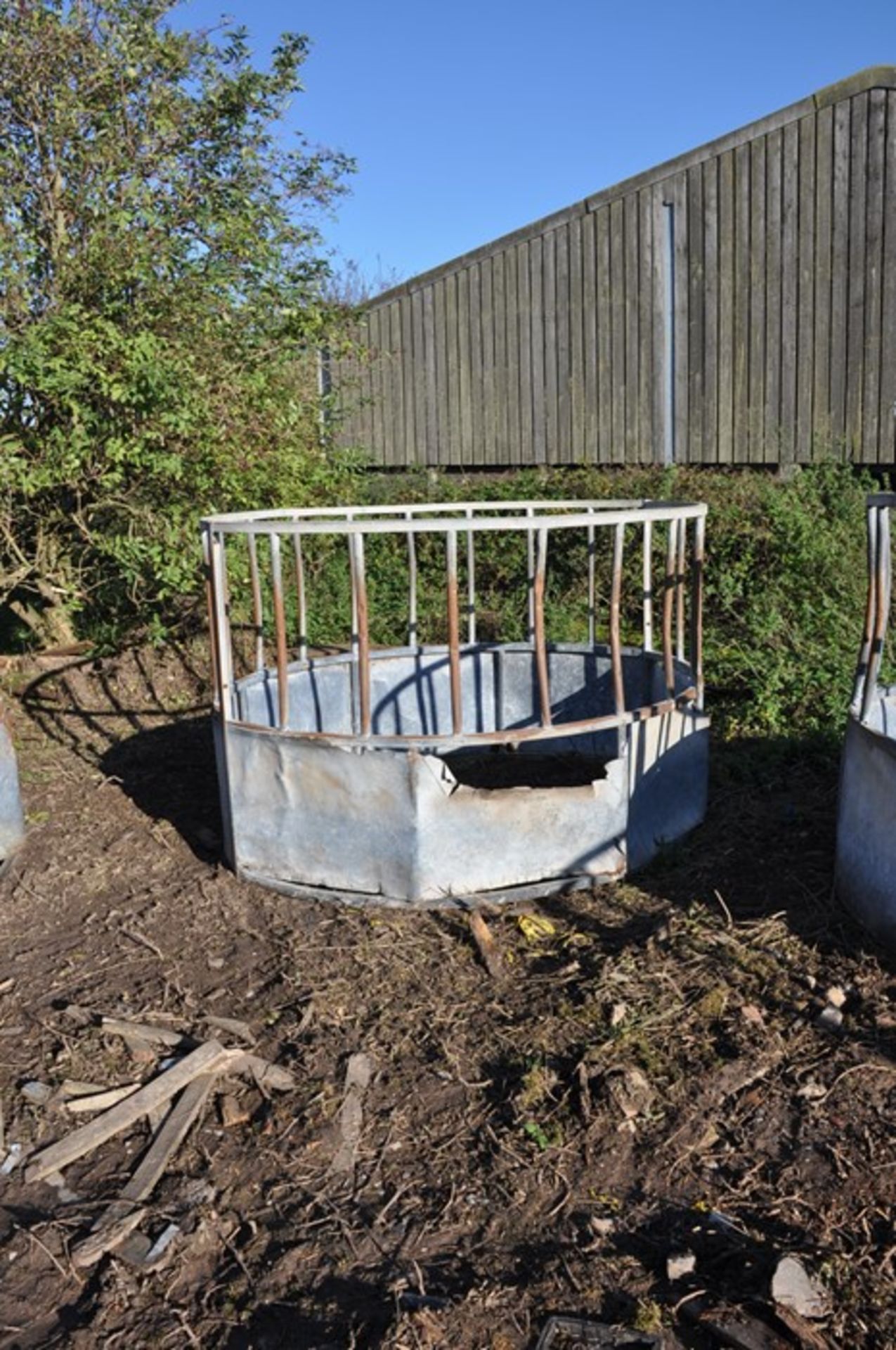 Galvanised Cattle Feed ring