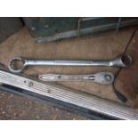 Elora 770L/1 Ratchet and Elora 1 7/16 & 1 1/4 ring spanner