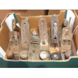 Box of plane bodies for spares