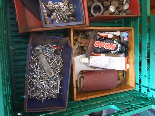 Crate of Screws , Rivets etc etc ( crate not included ) - Image 4 of 4