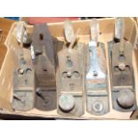 Box of plane bodies for spares