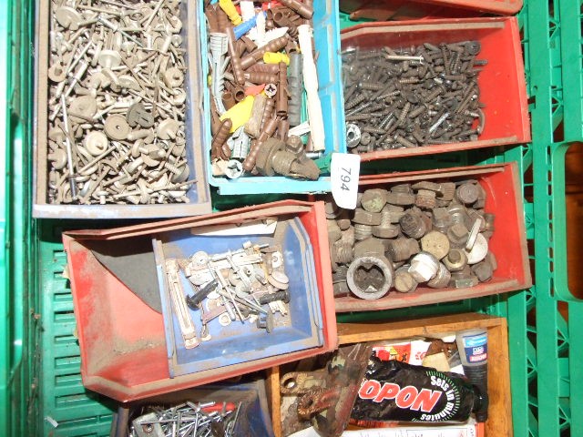 Crate of Screws , Rivets etc etc ( crate not included ) - Image 3 of 4