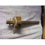 Wooden Making Gauge with brass fittings