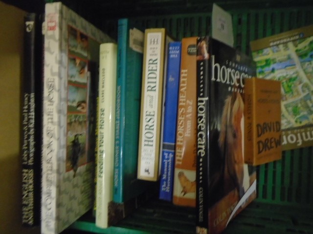 Books on Horses x 12 (crate not included) A