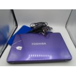 Toshiba satellite C885 laptop with charger